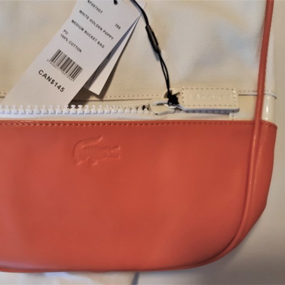 NWT Lacoste bucket bag - Picture 8 of 14